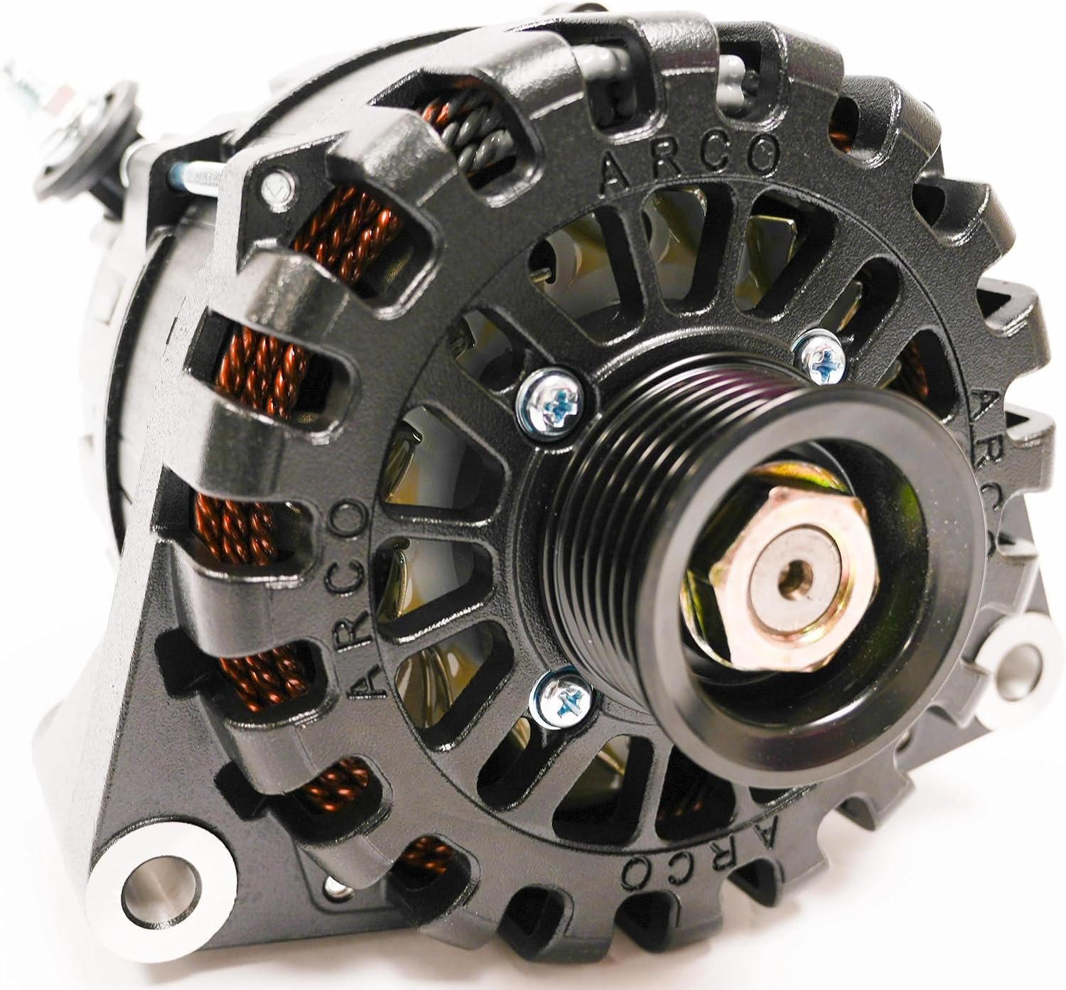 ARCO Marine 4027 High Energy Alternator – 12V 100 Amp Marine Alternator with Internal Voltage Regulation - Image 5