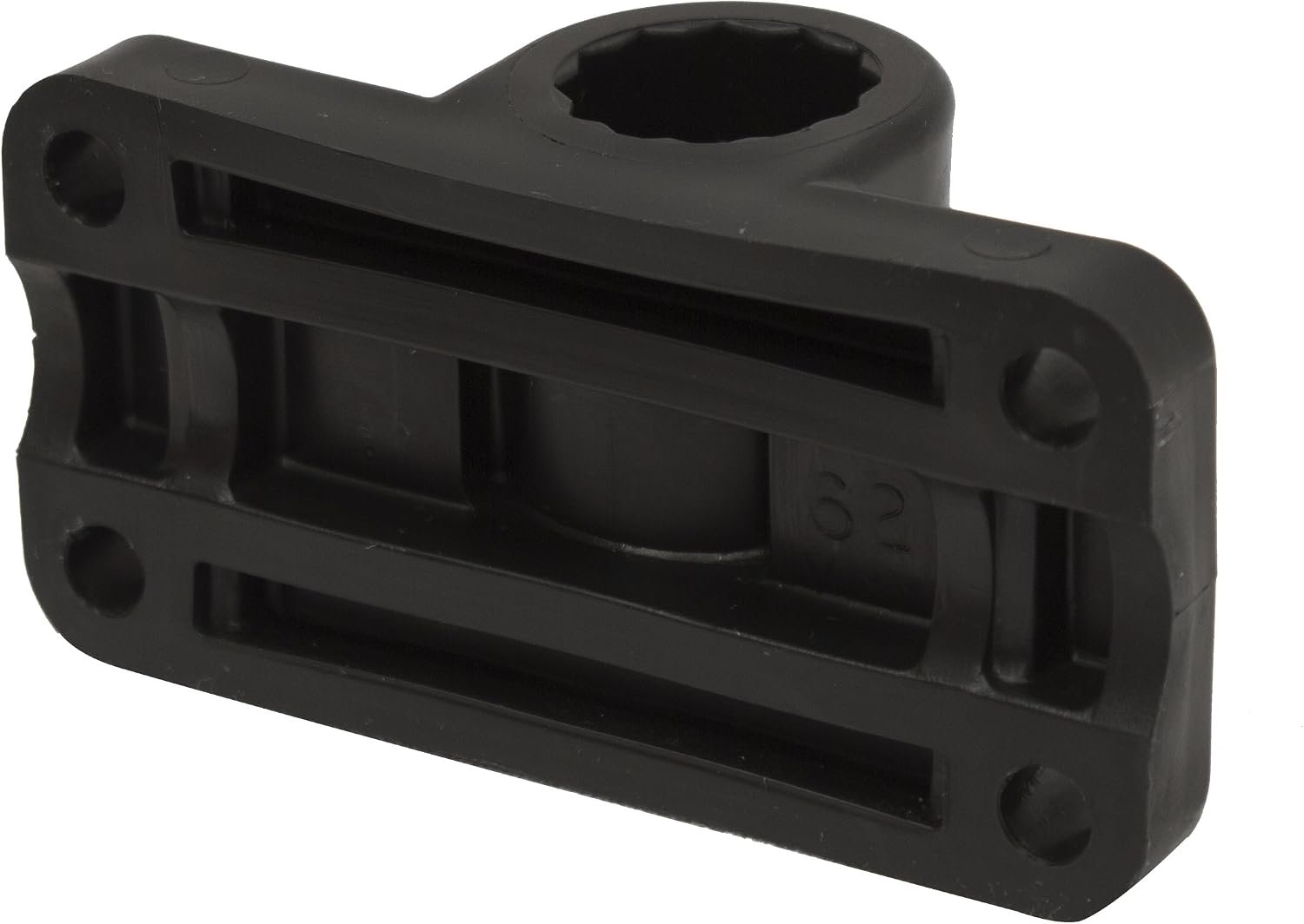 Wise Seating 6013 Rod Holder Side Mount – High-Impact Co-Polymer Bracket with Multi-Position Boat Installation and Black Finish - Image 2