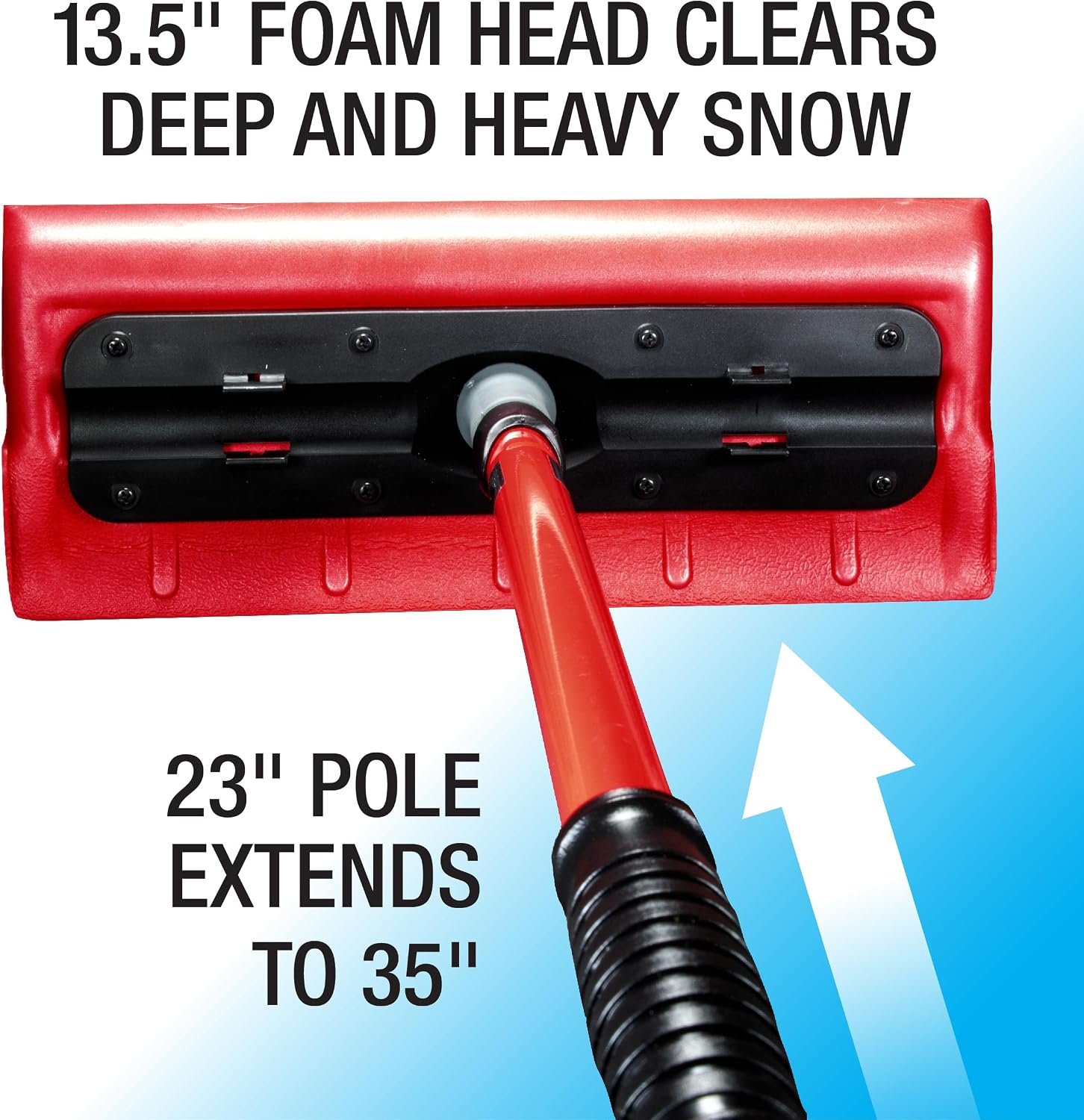 Hopkins 18849 Snow Brush – Vehicle Snow Removal Brush with Durable Bristles and Ice Clearing Capability - Image 3