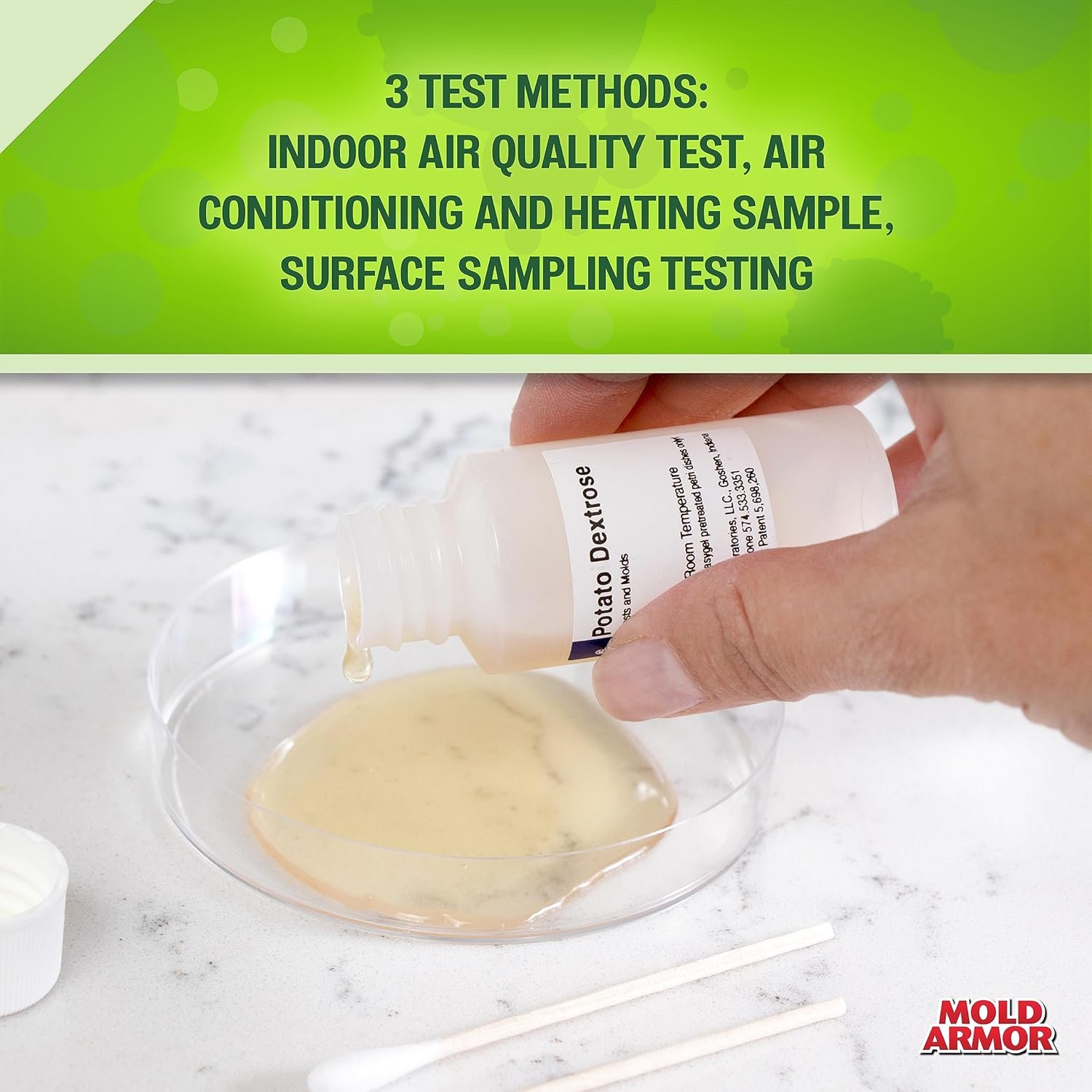 Mold Armor FG500 DIY Mold Test Kit – Indoor Air and Surface Sampling Kit for Home Mold Detection - Image 3