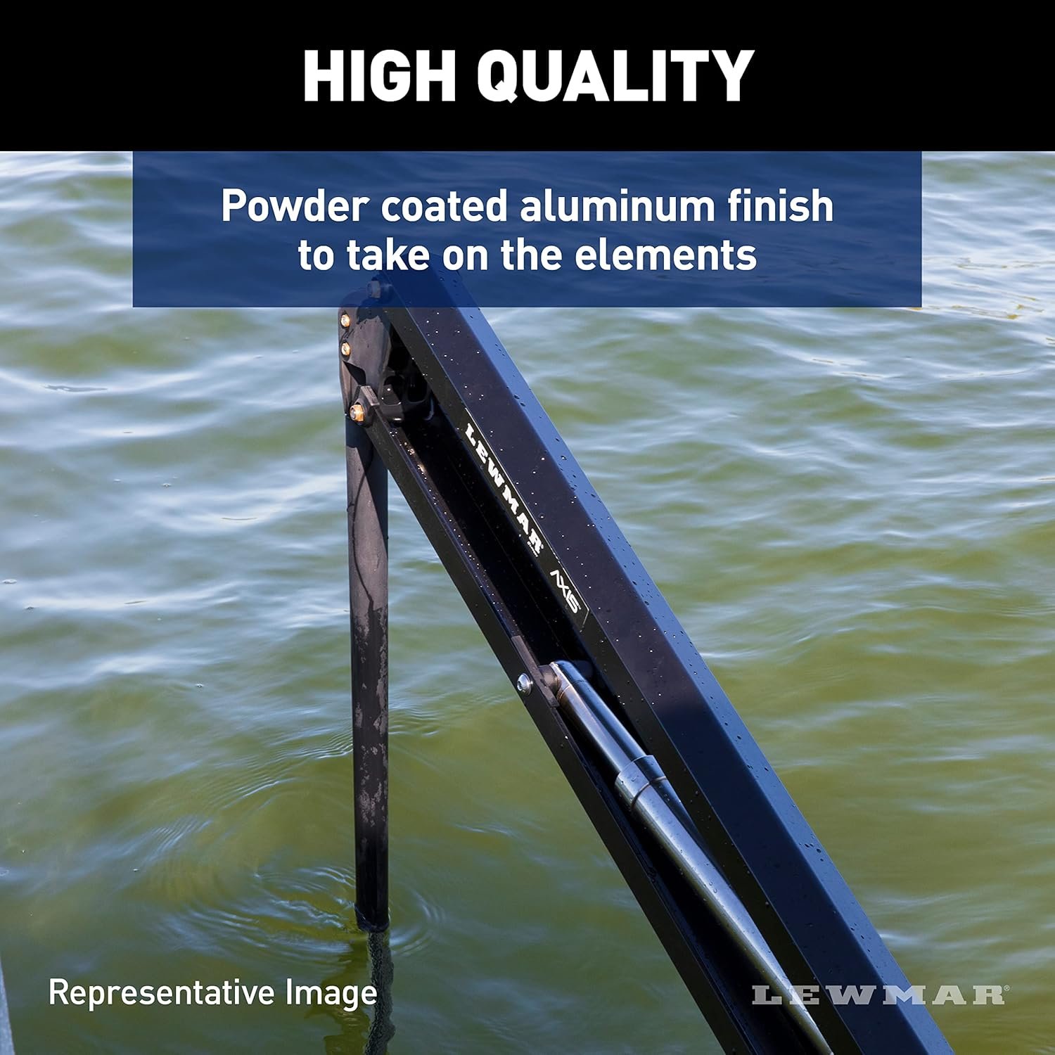 Lewmar 69600943 Axis Shallow Water Anchor – 8ft Deployment, Black Finish, Electric Positioning System - Image 5