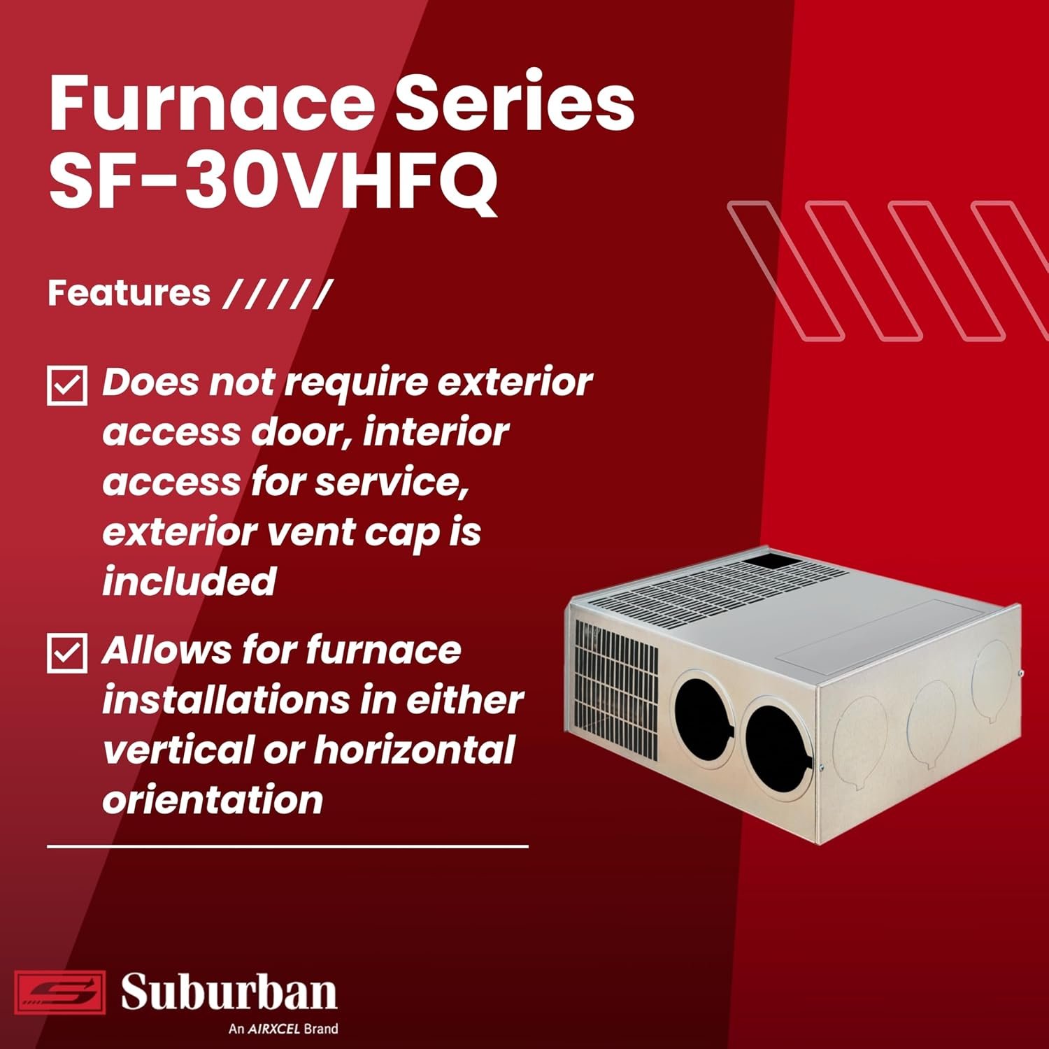 Suburban 2576A SF-30VHFQ Furnace Clamshell Housing – OEM Replacement Outer Casing for RV Furnace Assemblies - Image 2