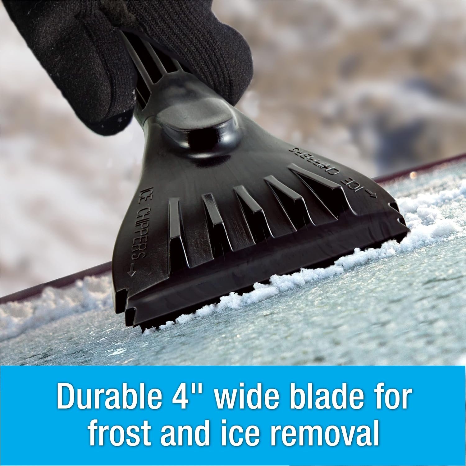 Hopkins 16211 Ice Ripper Ice Scraper – Heavy-Duty Frost and Ice Removal Tool – Winter Vehicle Accessory - Image 2