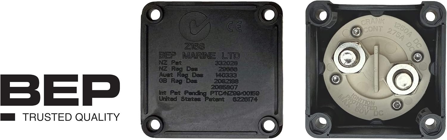 BEP 701 On/Off Battery Switch – Marine Battery Disconnect Switch for Electrical System Protection - Image 2