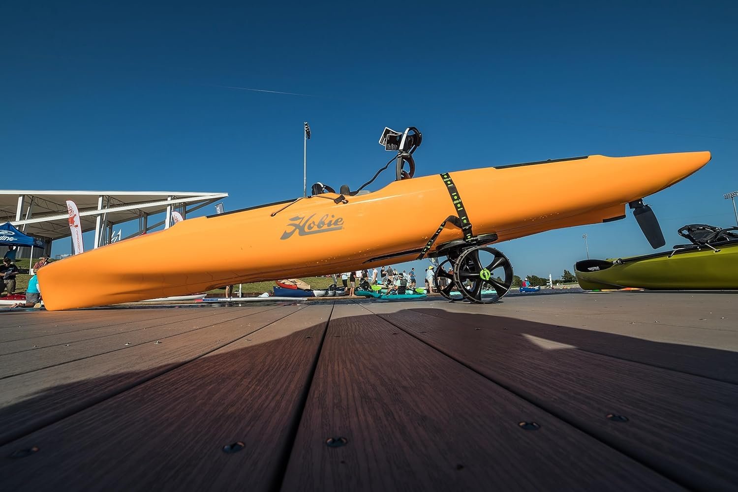 RAILBLAZA 50000171 C-TUG Kayak & Canoe Cart – 176 lb Capacity Tool-Free Transport Cart with Puncture-Free Wheels - Image 4