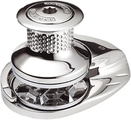 Lewmar V1 GO 12V Windlass Kit – Compact Vertical Anchor Windlass with Gypsy-Only Operation for Small to Mid-Size Boats