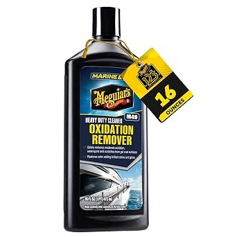 Meguiar’s M4916 Marine/RV Heavy Duty Oxidation Remover – 16 oz Fiberglass Restorer for Severe Oxidation and Surface Stains
