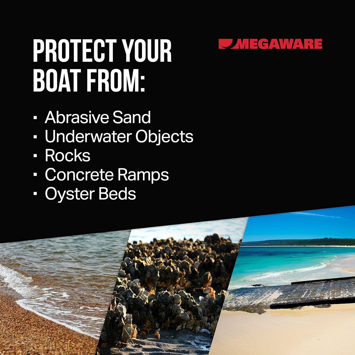 Megaware KeelGuard 20508 Keel Protector – 8 ft Gray UV-Stabilized Polymer Guard for Boats up to 20 ft - Image 3