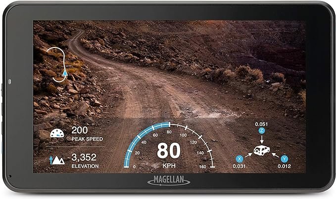 Magellan TN7881SGLU TR7 Trail & Street GPS Navigator – 7in Touchscreen – Turn-by-Turn Navigation – Preloaded Maps