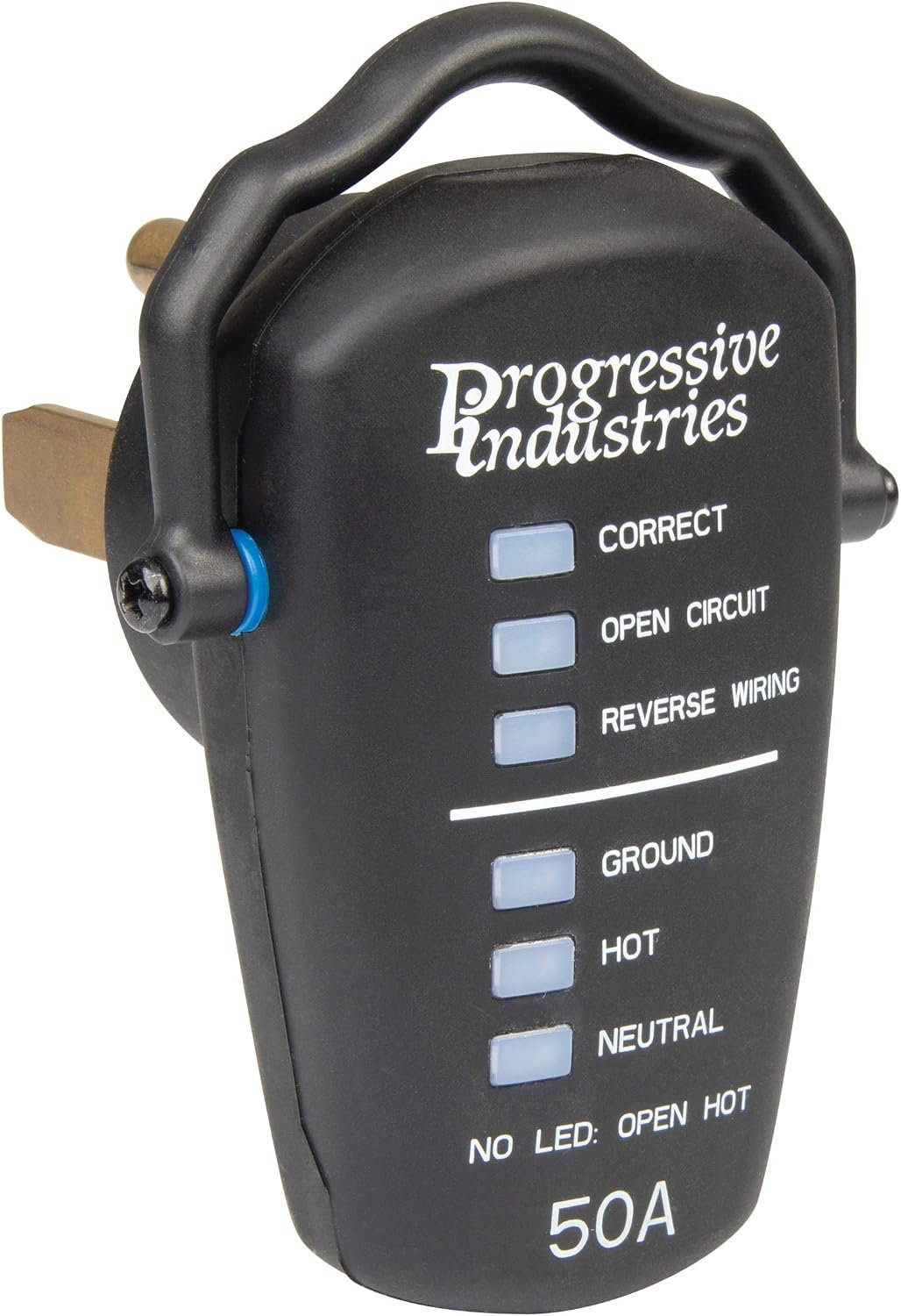 Progressive Industries RRT50 RV Receptacle Tester – 50 Amp Electrical Outlet Diagnostic Tool for RV Hookups - Image 2