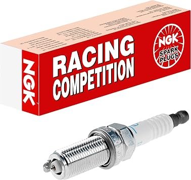 NGK 4901 R7437-8 Racing Spark Plug 4-Pack – Fine-Wire Electrode Competition Plug for High-Performance Engines