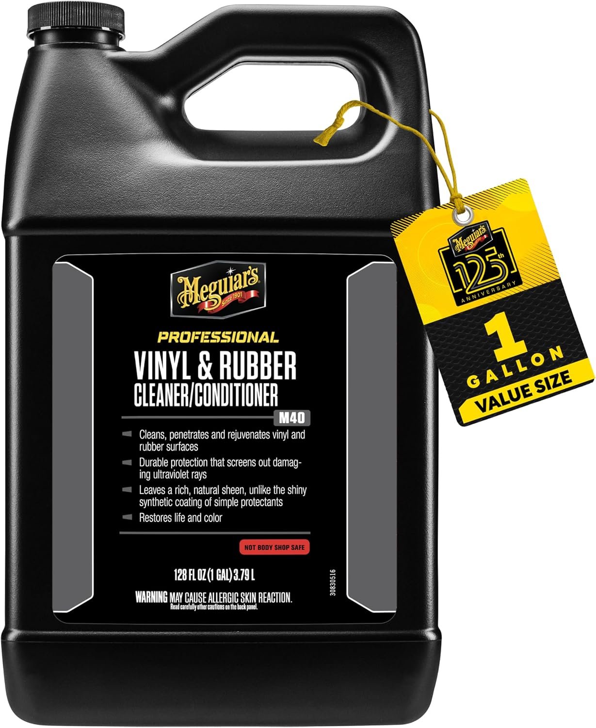 Meguiar’s M4001 Heavy Cut Cleaner – 1 Gallon Professional Compound, Fast Defect Removal for Paint and Gel Coat Surfaces