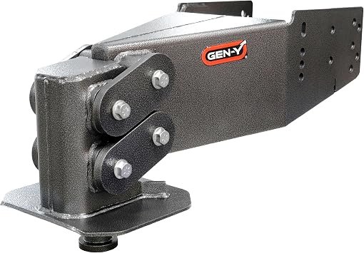 Gen-Y Hitch GH8060 Executive Torsion-Flex Fifth Wheel Pin Box – 30K Capacity with 3.5K-5.5K Pin Weight Range