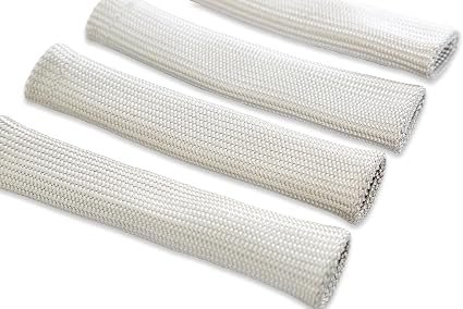ACCEL 170086 Fiberglass Boot Guards – 4 Pack Spark Plug Wire Heat Protection Sleeves for Performance Engines