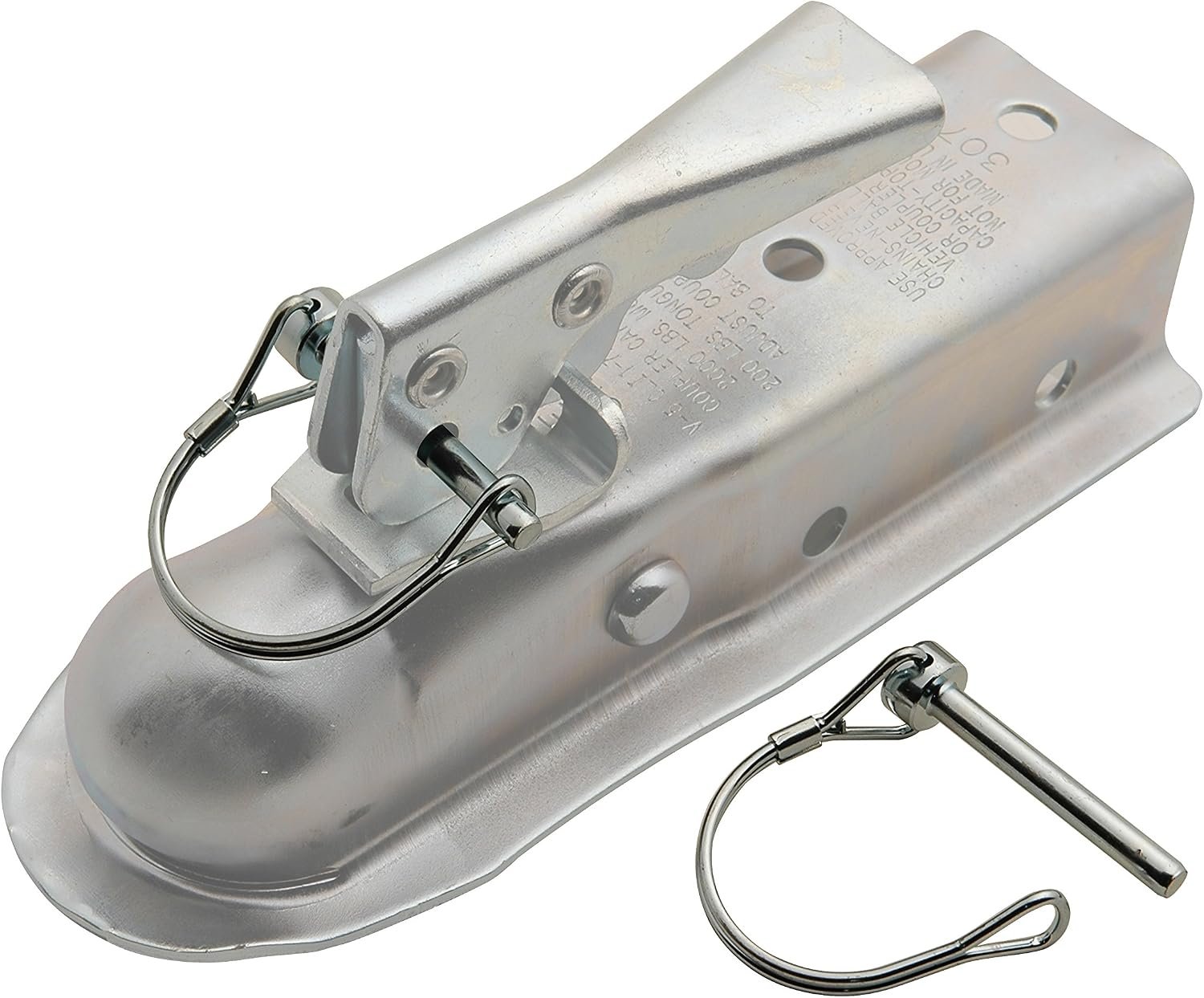 C.E. Smith 0090037A Coupler Safety Pin – Trailer Coupler Retention Pin with Corrosion-Resistant Finish