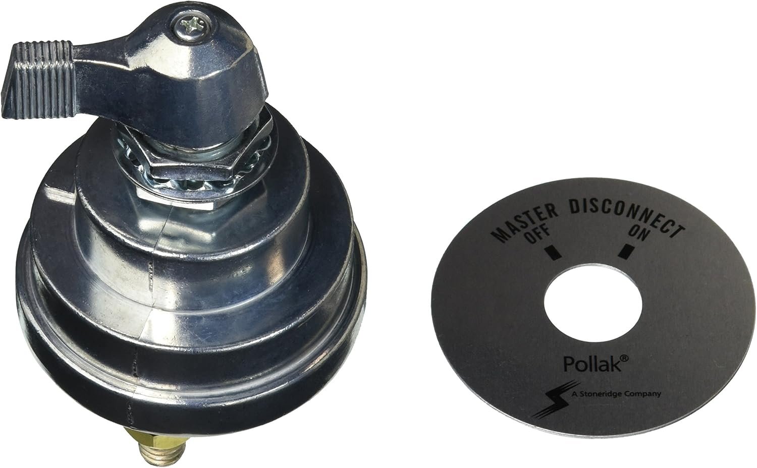 Pollak 51902EP Master Disconnect Switch – 300A Continuous Rating with Surface Mount Battery Isolation Design