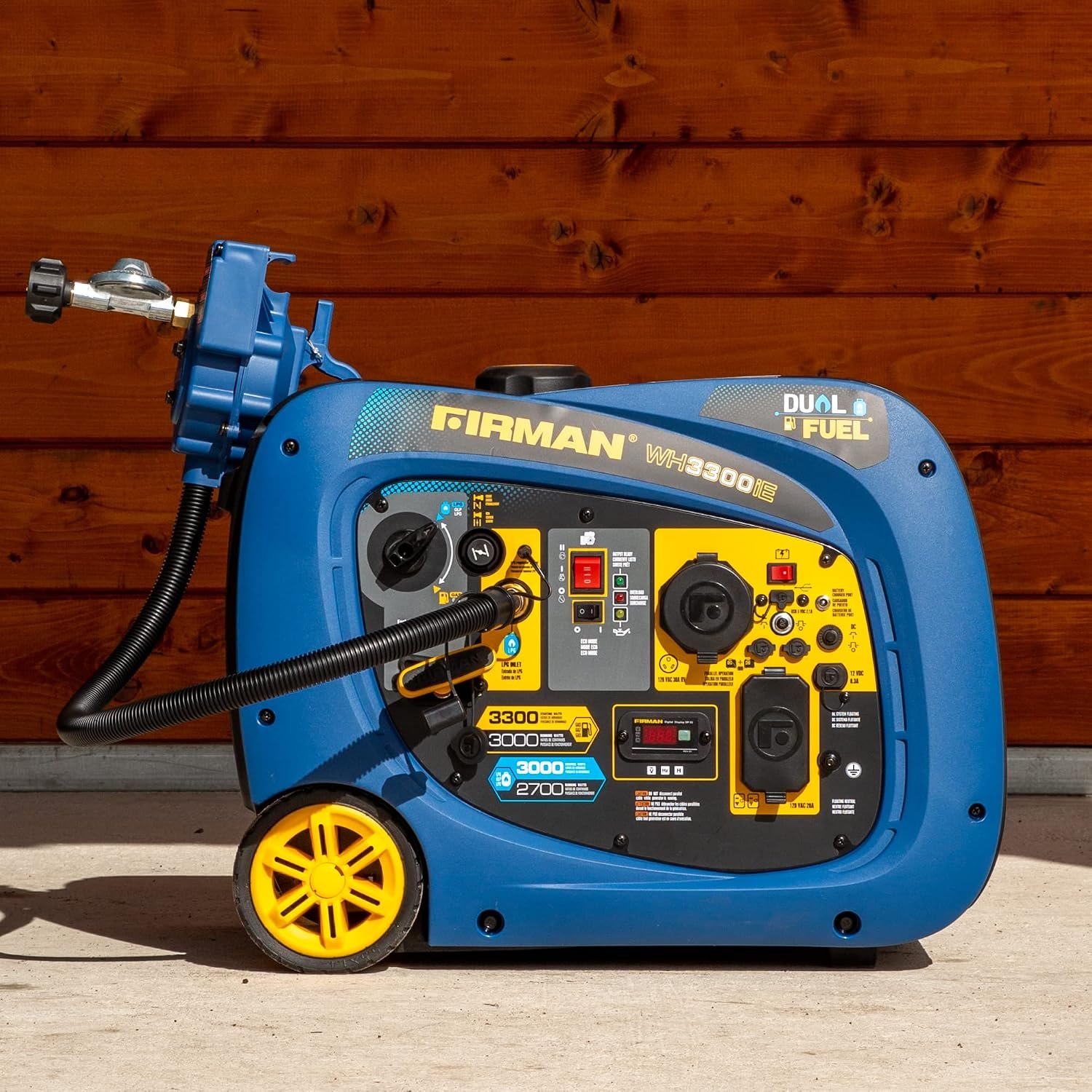 Firman WH03041 Dual Fuel Inverter Generator – 3200 Starting Watts with Recoil Start for Gasoline and Propane Use - Image 5