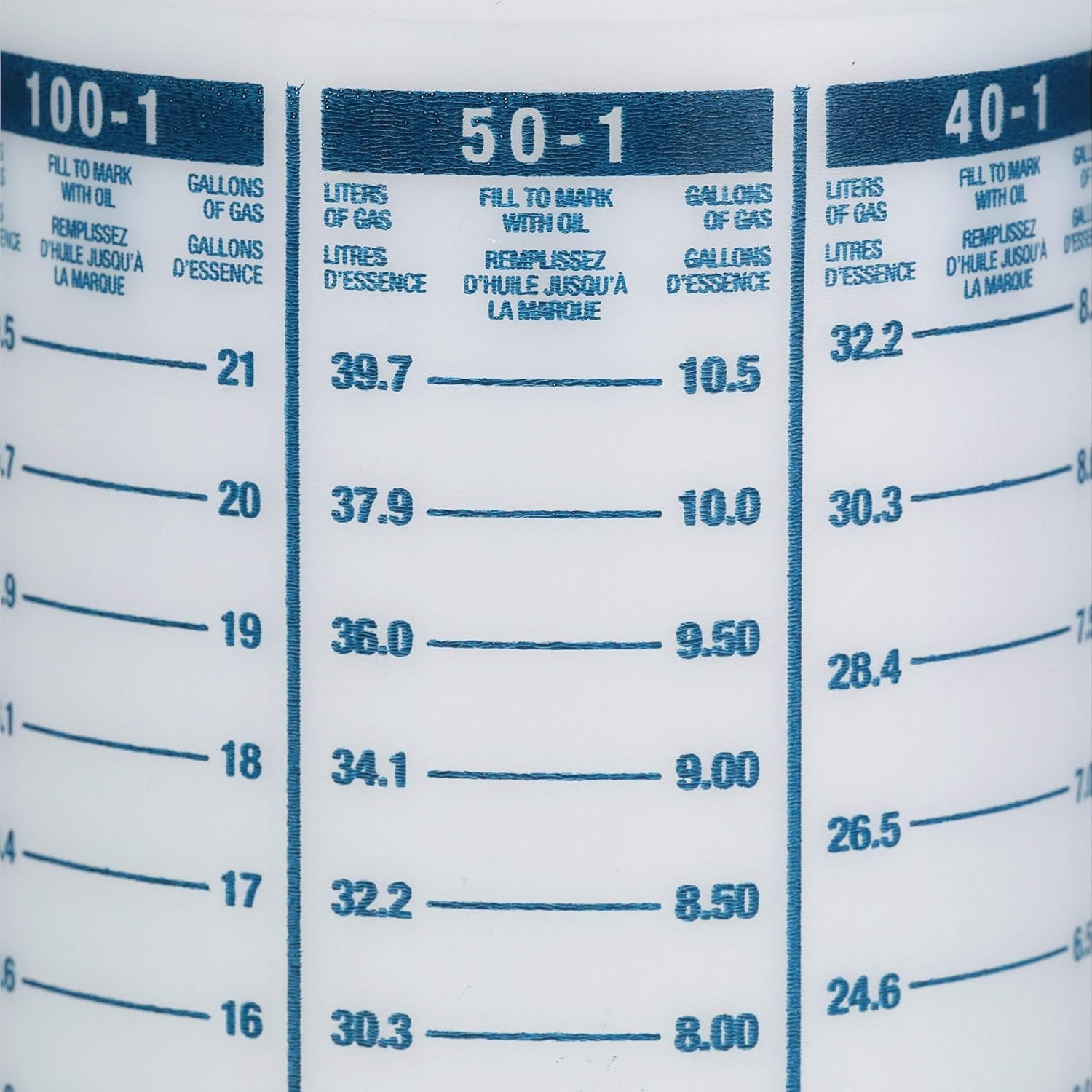 Attwood 118731 Fuel and Oil Mixing Bottle – Ratio Measurement Container – Two-Stroke Fuel Mixing Tool - Image 4