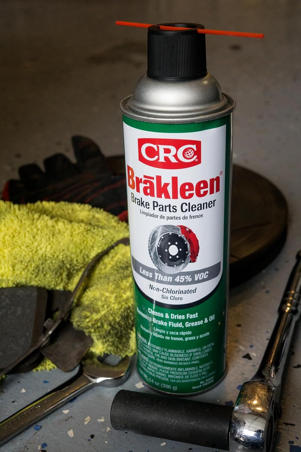 CRC Brakleen 5084 Low VOC Brake Cleaner – Professional Residue-Free Degreasing Formula for Brake Systems - Image 6