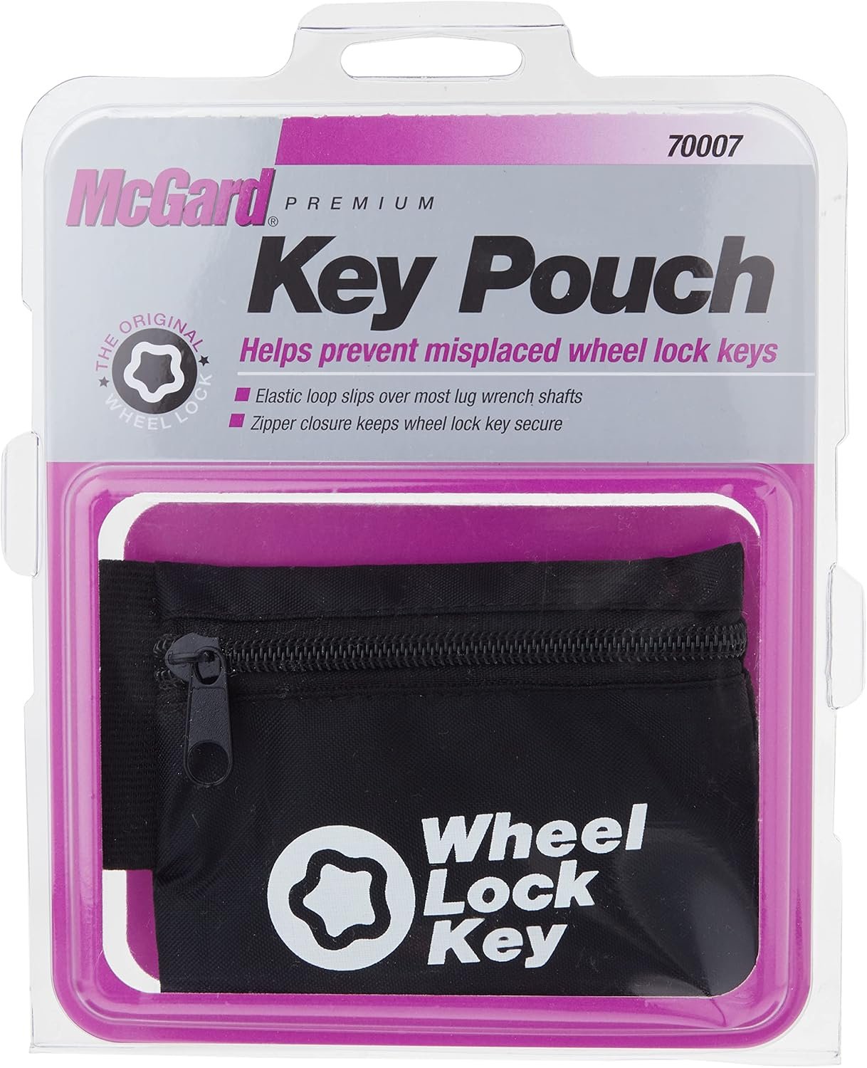 McGard Key Storage Pouch – Protective Storage Case for Wheel Lock Keys and Lug Nut Security Keys - Image 2