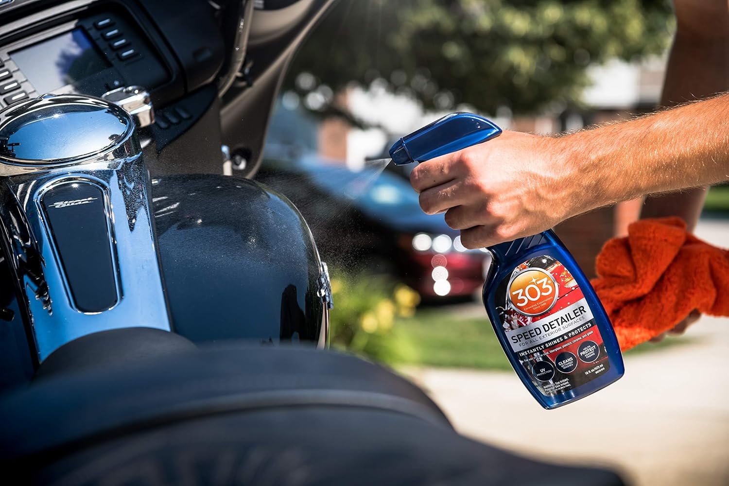 303 Products 30229 Speed Detailer – 128 oz Spray Detailer with Streak-Free Finish for Automotive Paint and Chrome - Image 8