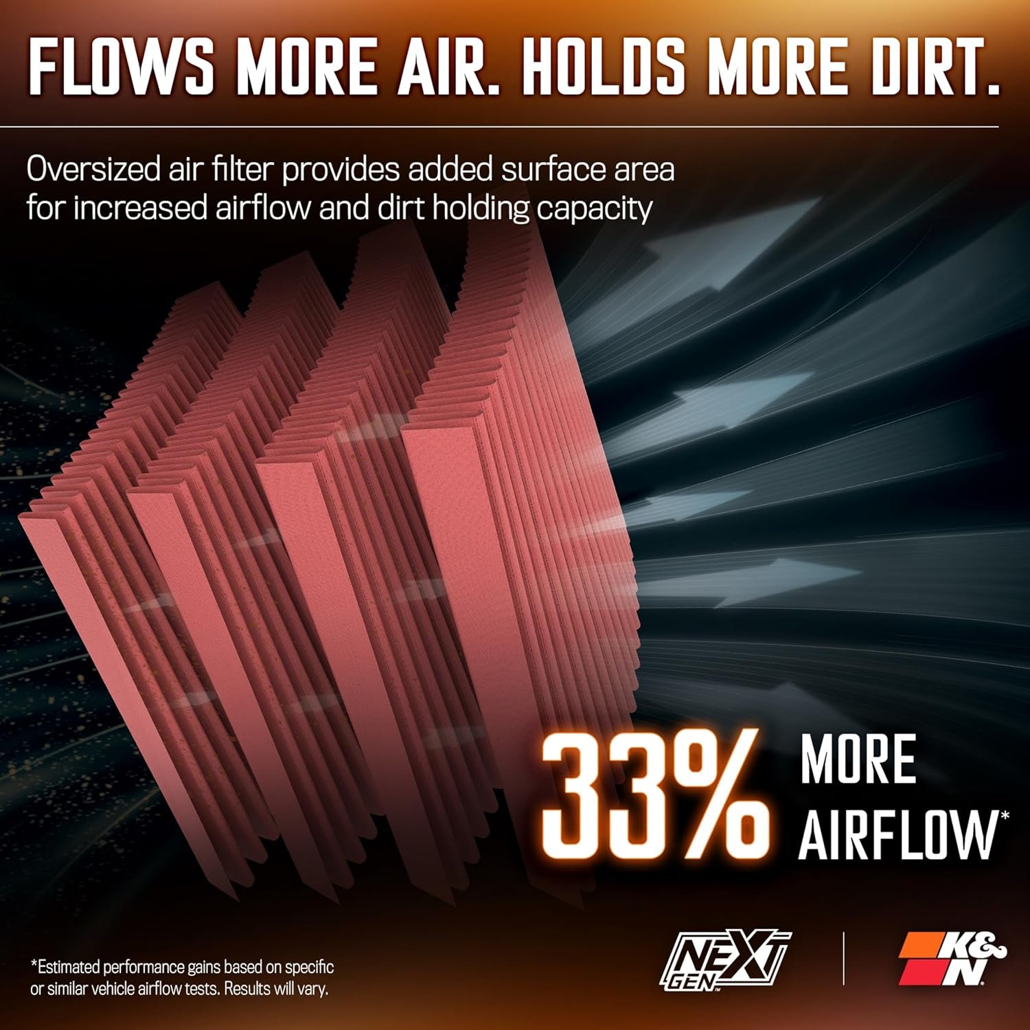 K&N 50-1598 NextGen Cold Air Intake System – High-Flow Cotton Filter for 2025 Ram 1500 3.0L Hurricane Twin Turbo - Image 4
