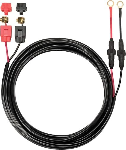 ProMariner 51815 Marine Battery Charger Extension Cables – 15 Foot Charging Lead Set for Onboard Charger Installation