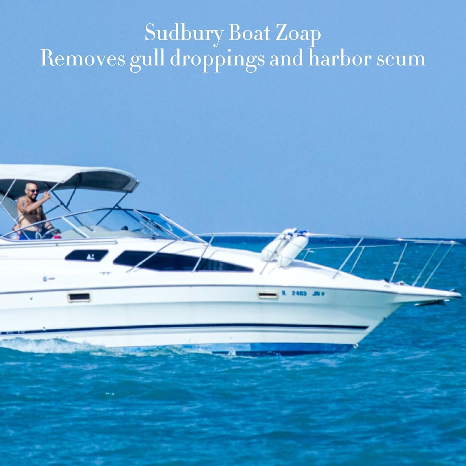 Sudbury 805Q Boat Zoap Boat Wash – 32 oz Concentrated Marine Cleaning Solution for Fiberglass and Painted Surfaces - Image 3