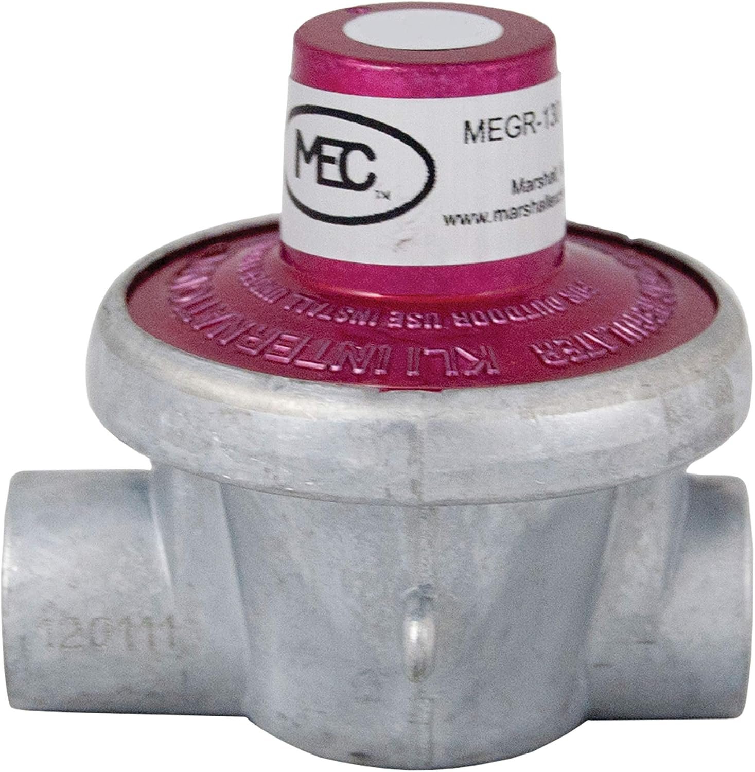AP Products MEGR13030 Excela-Flo High Pressure Regulator – 30 PSI Single-Stage LP Gas Regulator, 1/4in FNPT Connections