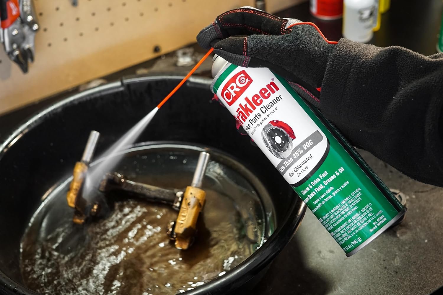 CRC Brakleen 5084 Low VOC Brake Cleaner – Professional Residue-Free Degreasing Formula for Brake Systems - Image 4