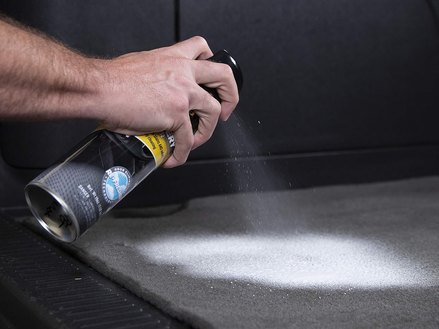 Meguiar's G191419 Carpet & Upholstery Cleaner – 19 oz Aerosol Fabric Stain and Odor Remover - Image 4