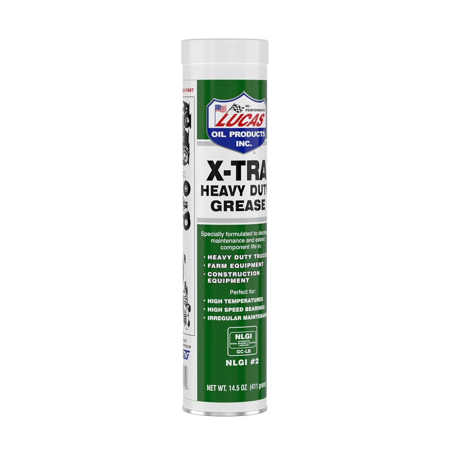 Lucas Oil 10301 X-Tra Heavy Duty Grease – NLGI No. 2 Lithium Complex Formula, 14 oz Cartridge, Case of 30 - Image 3