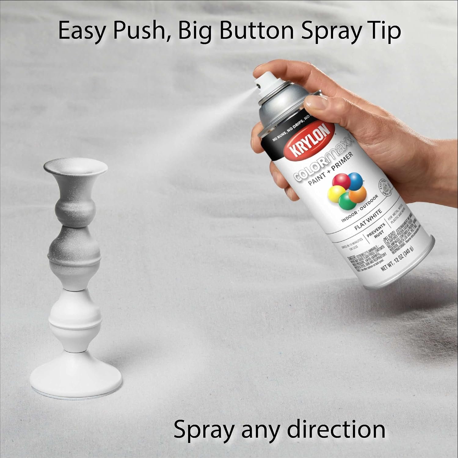 VHT SP548 Flat White Engine Enamel – High-Temperature Automotive Spray Paint for Engine Components and Metal Surfaces - Image 5