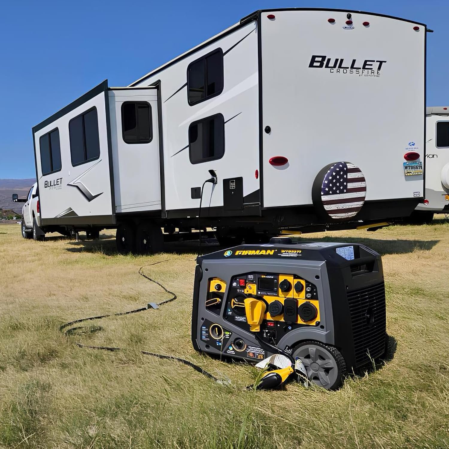 Firman WT05571 Tri Fuel Portable Inverter Generator – 5500 Starting Watts with Gasoline, Propane, and Natural Gas Operation - Image 5