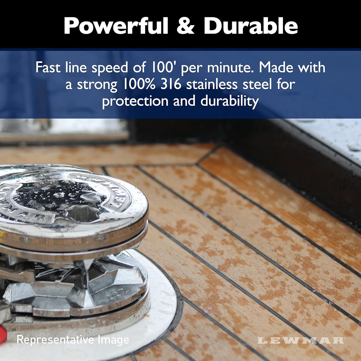 Lewmar Pro-Series 700 Windlass Conversion Kit – Supports 6mm, 7mm and 1/4in Chain for Pro-Series 700 Windlasses - Image 6