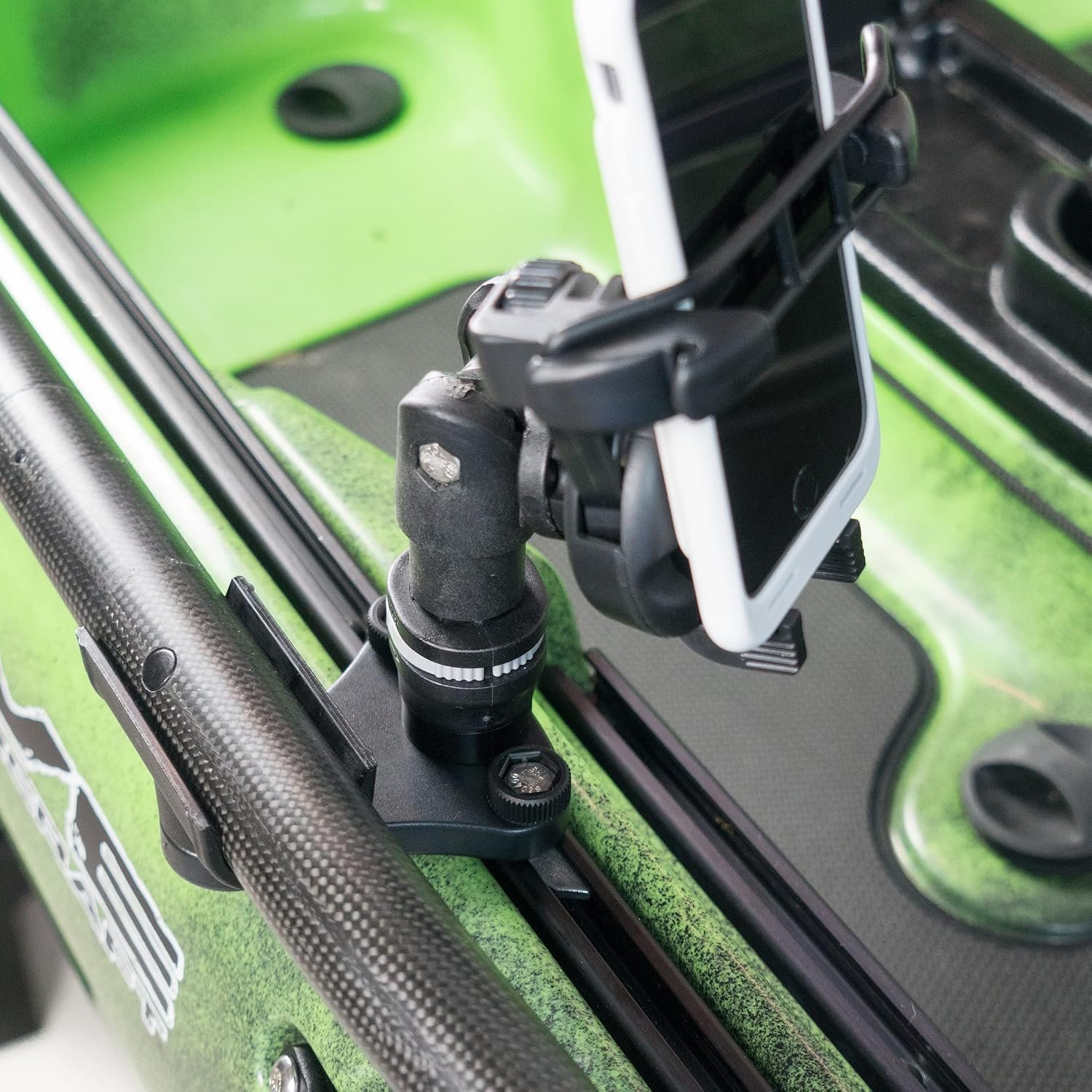 RAILBLAZA 08-0052-11 QuickGrip Paddle Clip Track Mount – Adjustable Paddle Holder for Kayak Track Systems - Image 4