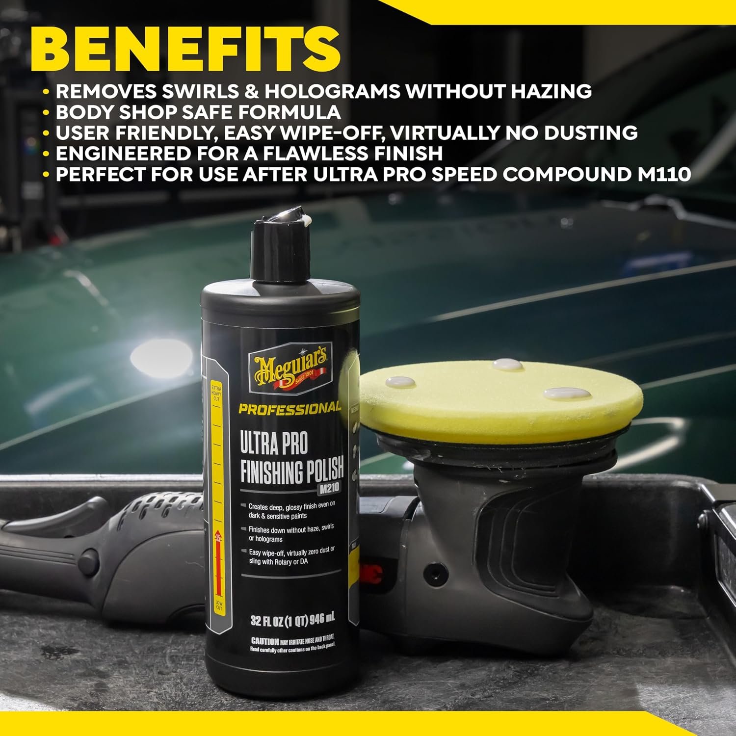 Meguiar's M21032 Ultra Pro Finishing Polish – 32 oz Professional Paint Finishing Polish for Maximum Gloss and Clarity - Image 8