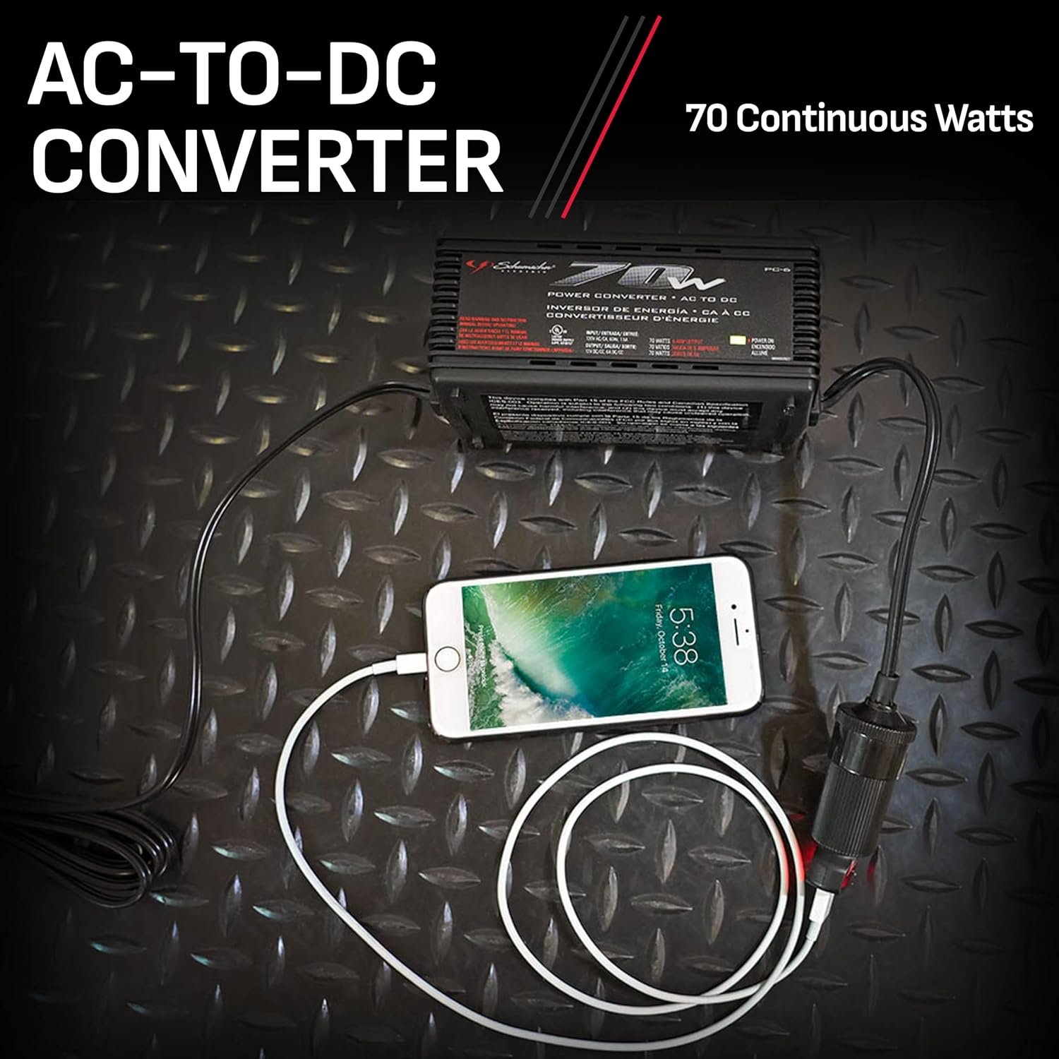 Schumacher PC6 DC to AC Power Converter – Portable Power Inverter for Mobile Electronics and Small Appliances - Image 8