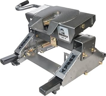Husky Towing 31667KIT 16K Fifth Wheel Hitch with Glider Kit – 16000 lb GTW Capacity, Sliding Short Bed Configuration