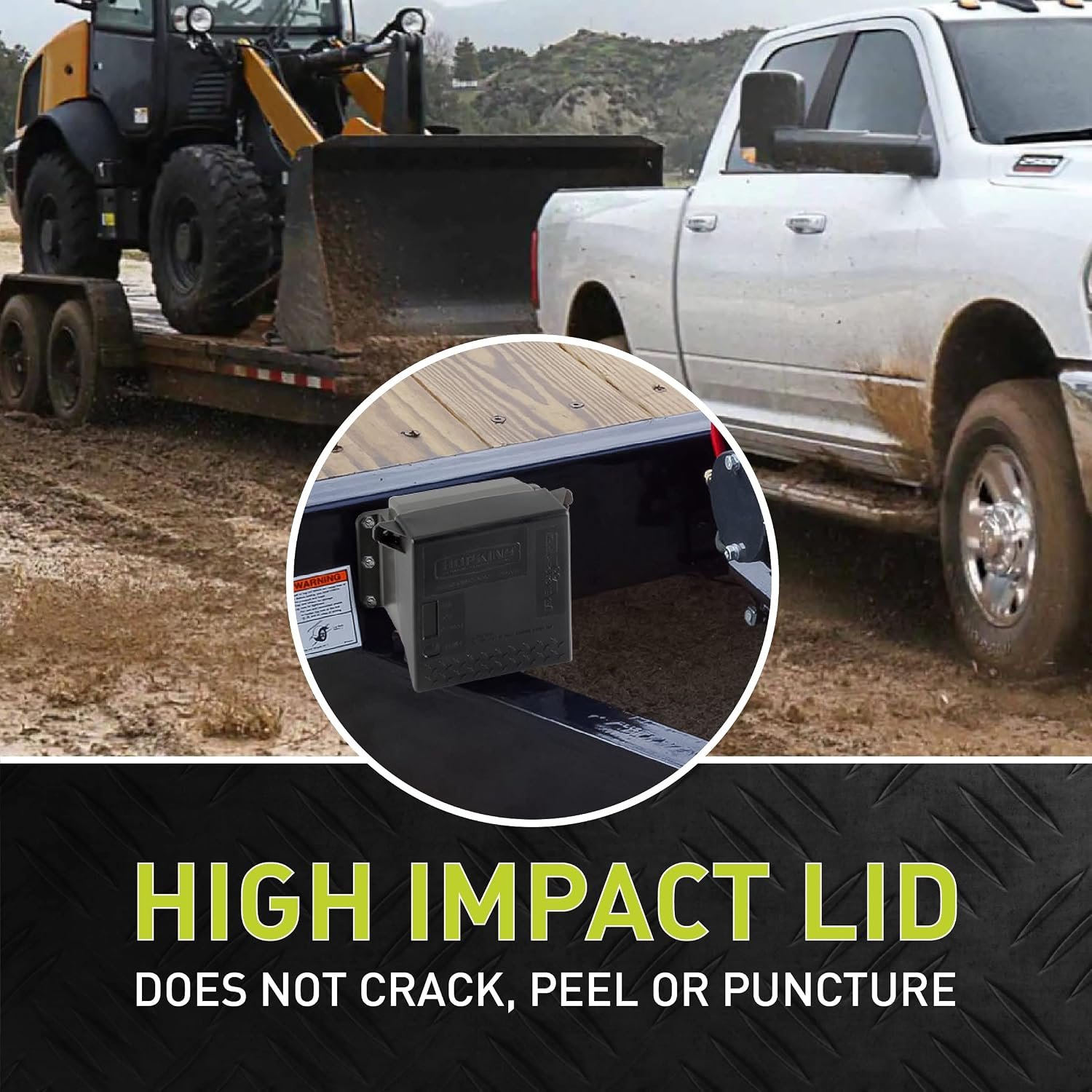 Hopkins 20099 Engager LED Breakaway System – LED Battery Monitor, Built-In Charger, Universal Trailer Application - Image 4