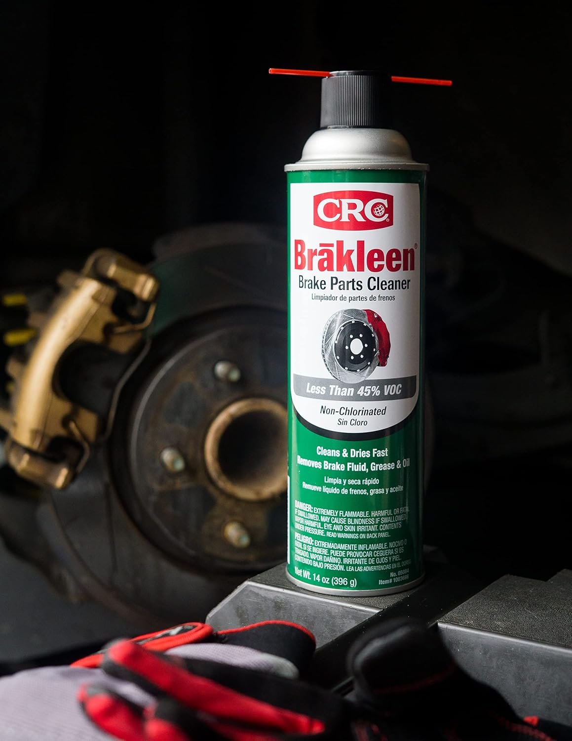 CRC Brakleen 5084 Low VOC Brake Cleaner – Professional Residue-Free Degreasing Formula for Brake Systems - Image 3