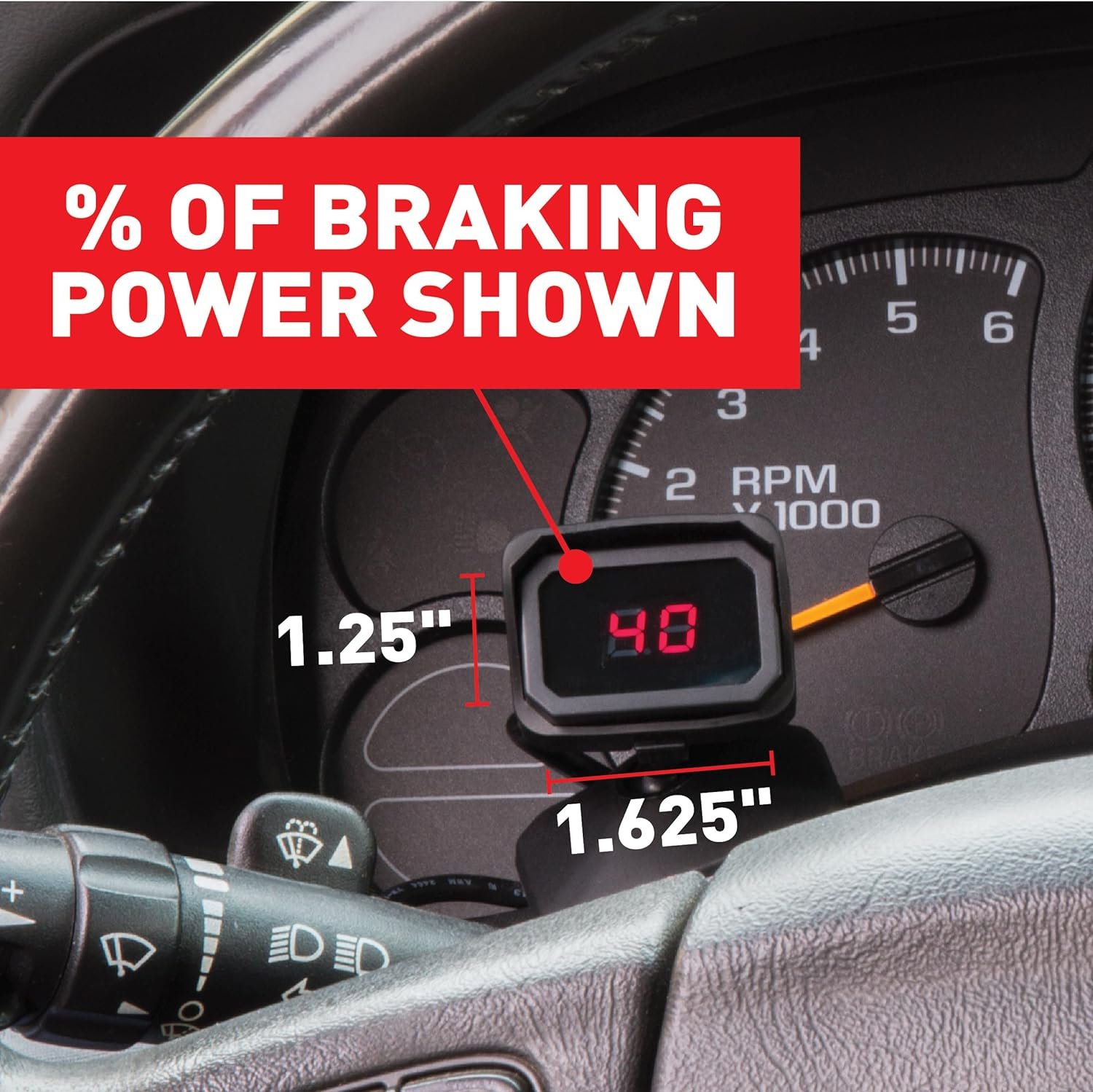 Hopkins 47297 Insight Brake Controller – Proportional Trailer Brake Control – In-Cab Towing Management System - Image 5