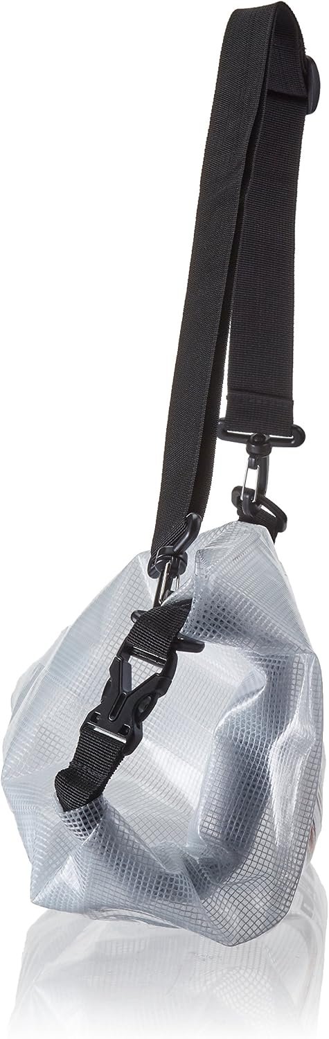 WOW Sports 185070C H2O Proof Dry Bag – 10 Liter Clear Waterproof Bag with Shoulder Strap and Roll-Top Closure - Image 3