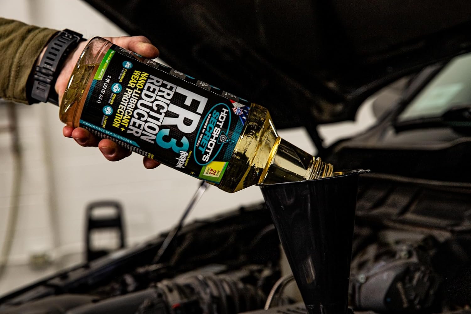Hot Shot's Secret FR3 Fuel System Cleaner – 1 Quart Performance Fuel Treatment - Image 5
