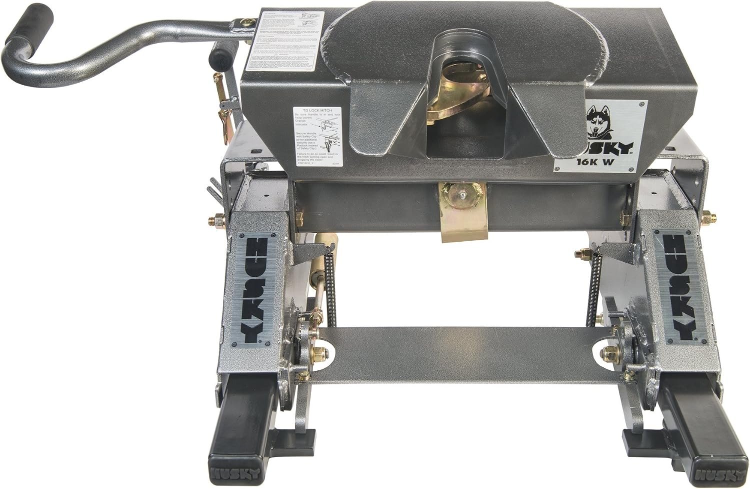 Husky Towing 31667KIT 16K Fifth Wheel Hitch with Glider Kit – 16000 lb GTW Capacity, Sliding Short Bed Configuration - Image 2