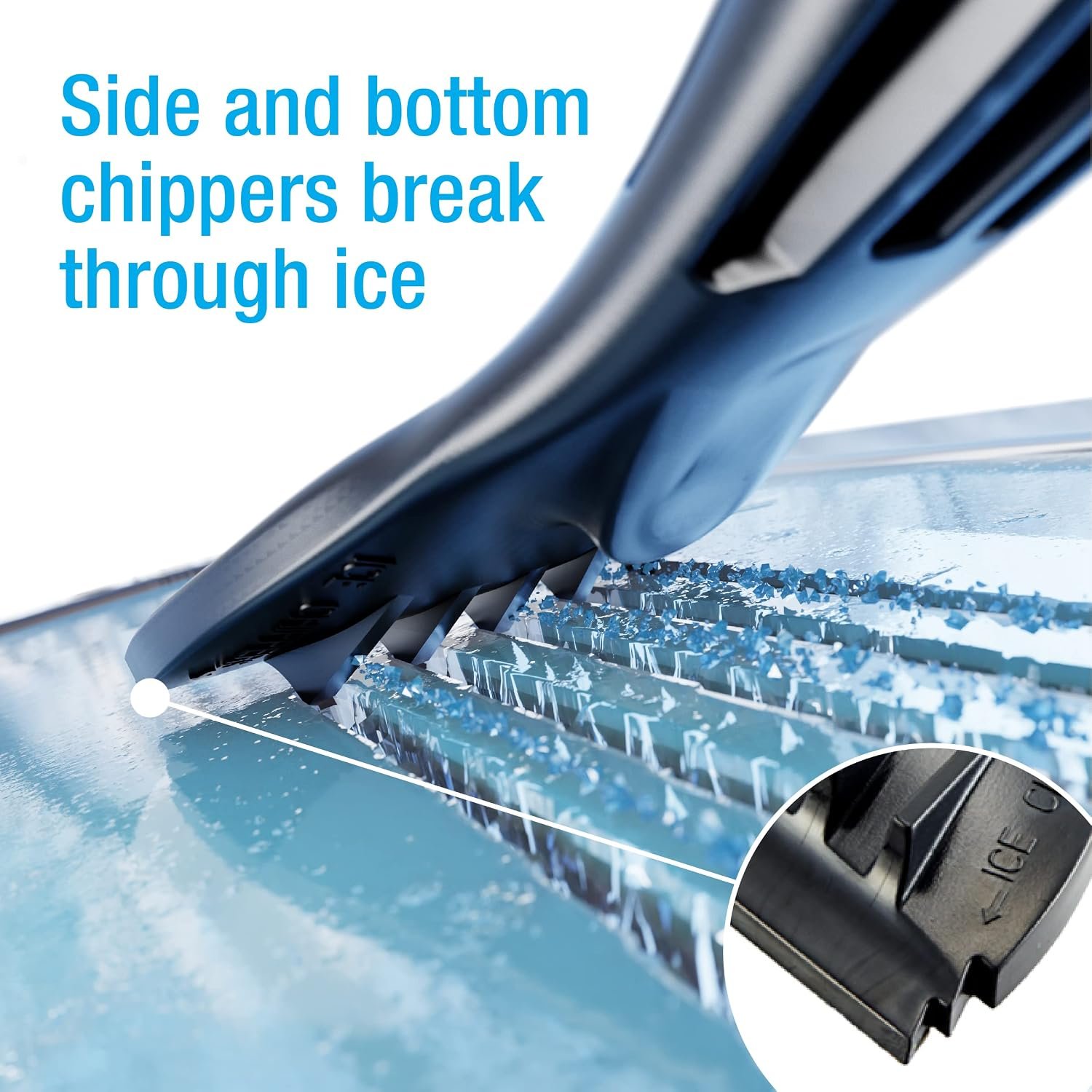 Hopkins 16211 Ice Ripper Ice Scraper – Heavy-Duty Frost and Ice Removal Tool – Winter Vehicle Accessory - Image 3