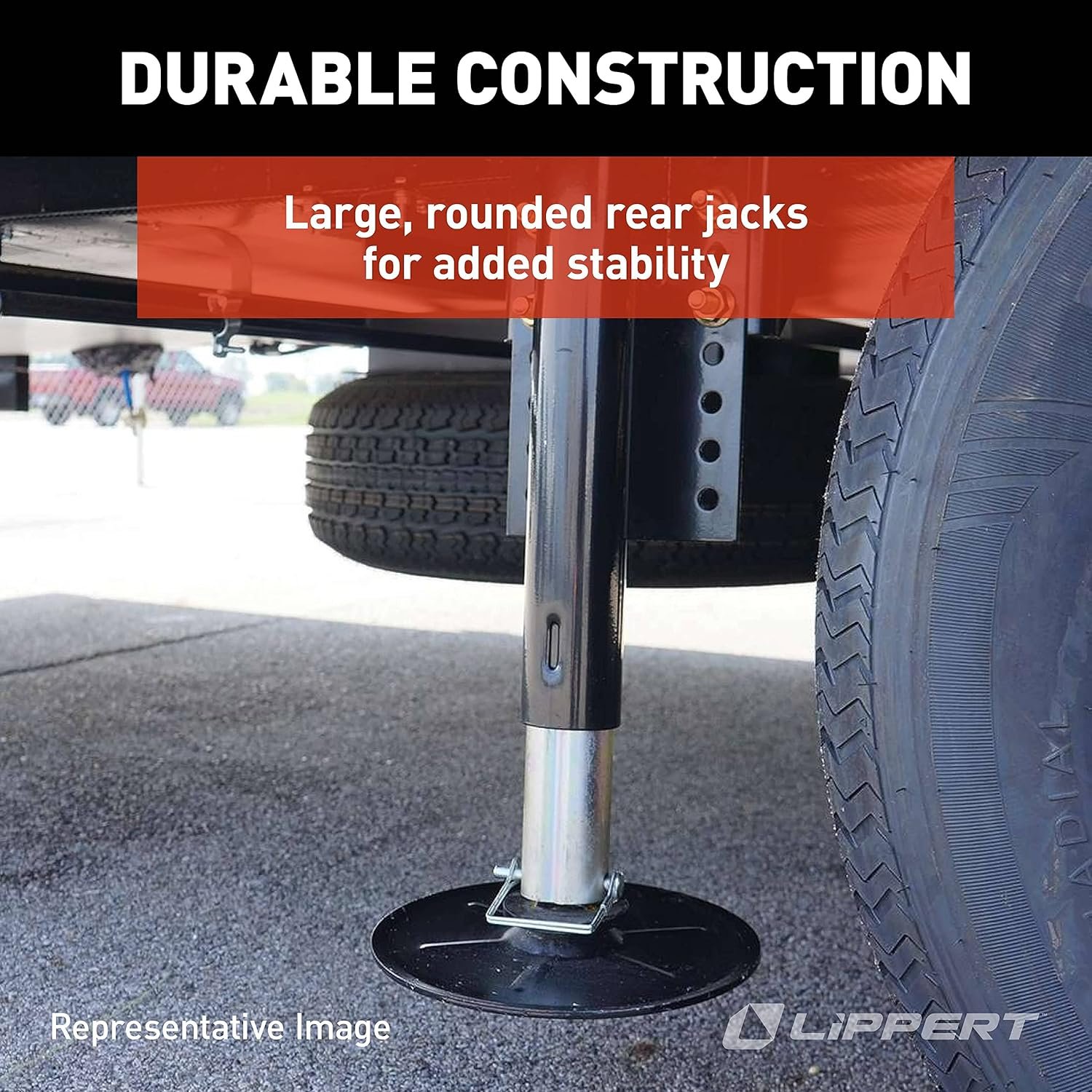 Lippert 675817 Ground Control 3.0 Auto Leveling System – 6-Point Electric Stabilization Kit with 15,500 lb Lift Capacity - Image 5