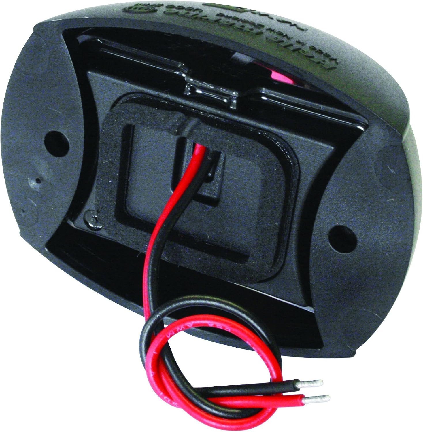 HELLA Lights 980520501 NaviLED Stern Navigation Lamp – 2NM Visibility – Black Housing – Marine LED Light - Image 2
