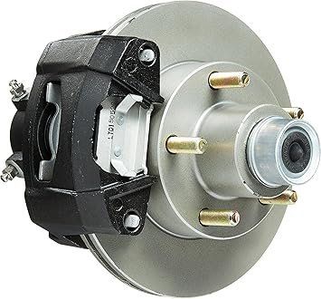 Dexter Marine 82113 10in Vented Rotor Integral Hub – Disc Brake Hub Assembly for Marine Trailer Applications