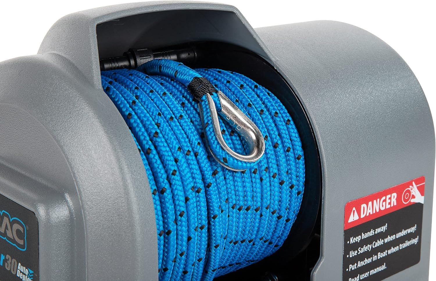 Camco Marine 69004 Angler 30 Anchor Winch – Auto Deploy Boat Anchor System - Image 3